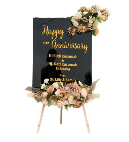 Papan Bunga Akrilik Kesiut