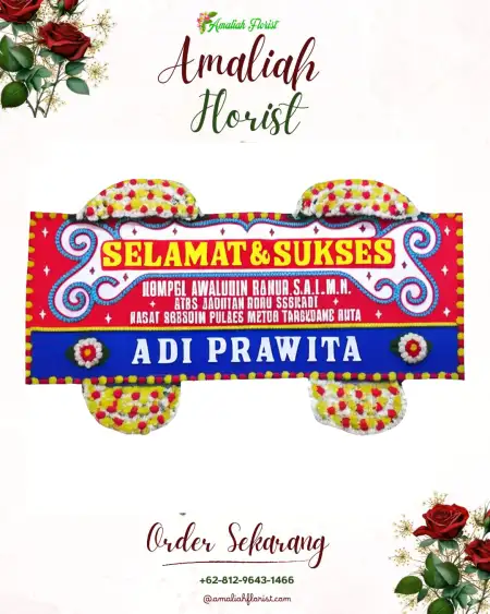 Papan Bunga Ucapan Selamat Kesiut