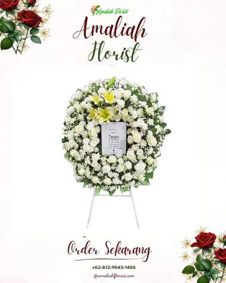 Krans Bunga Duka Kesiut