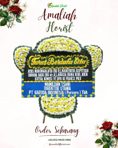 Papan Bunga Duka Kesiut